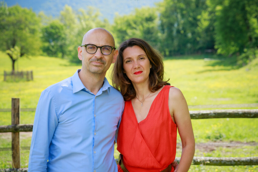 Céline et David Chassigneu - Maison d'Hôte La Santon - VIF